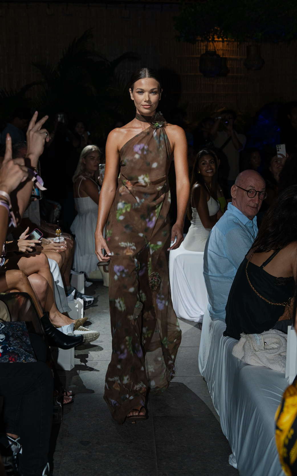 ANDERSON GOWN WARM BOTANICALS