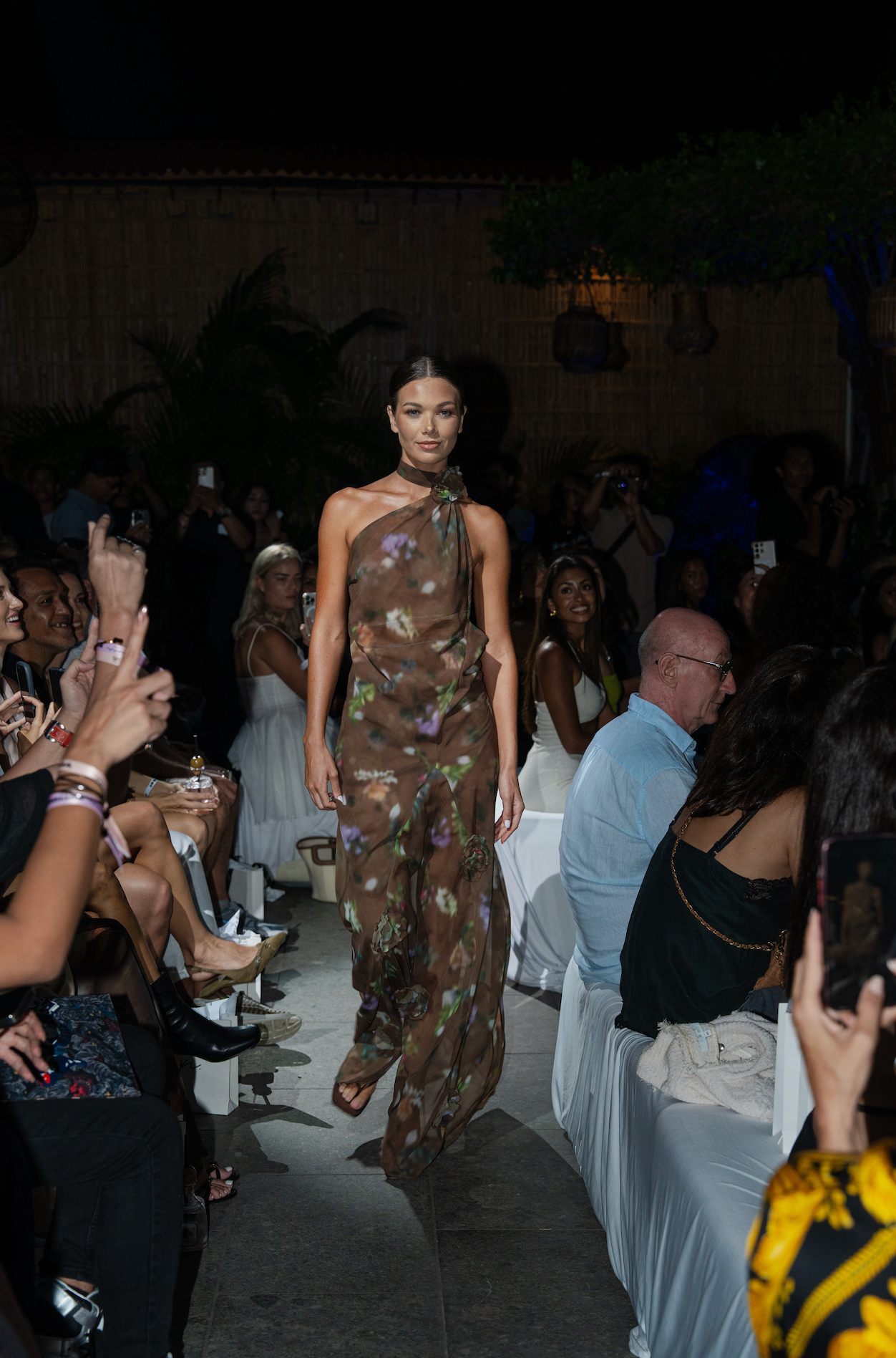 ANDERSON GOWN WARM BOTANICALS