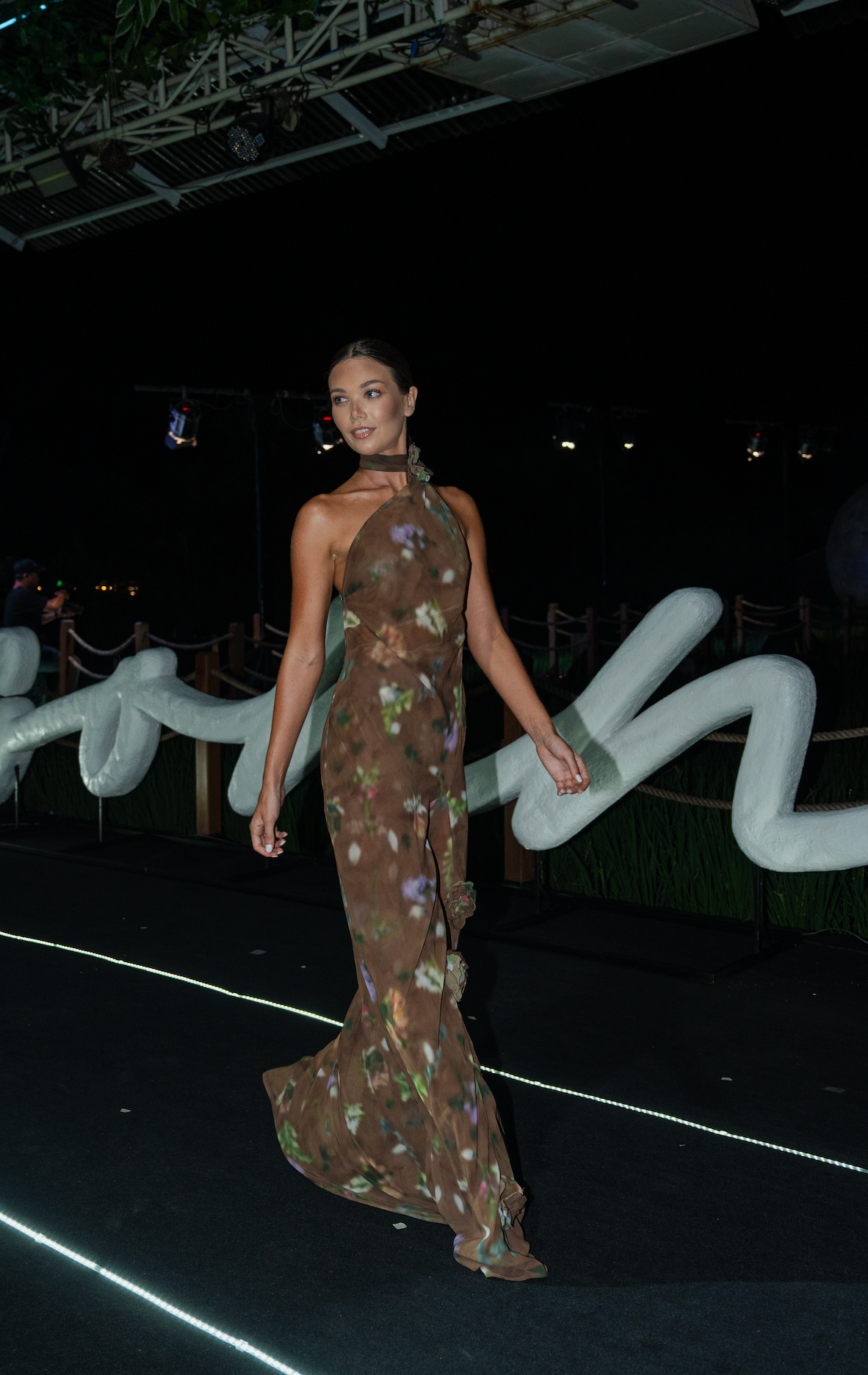 ANDERSON GOWN WARM BOTANICALS