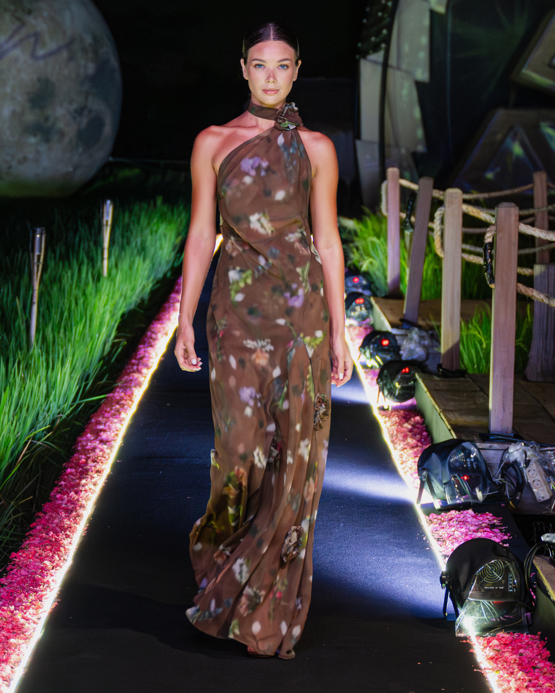 ANDERSON GOWN WARM BOTANICALS