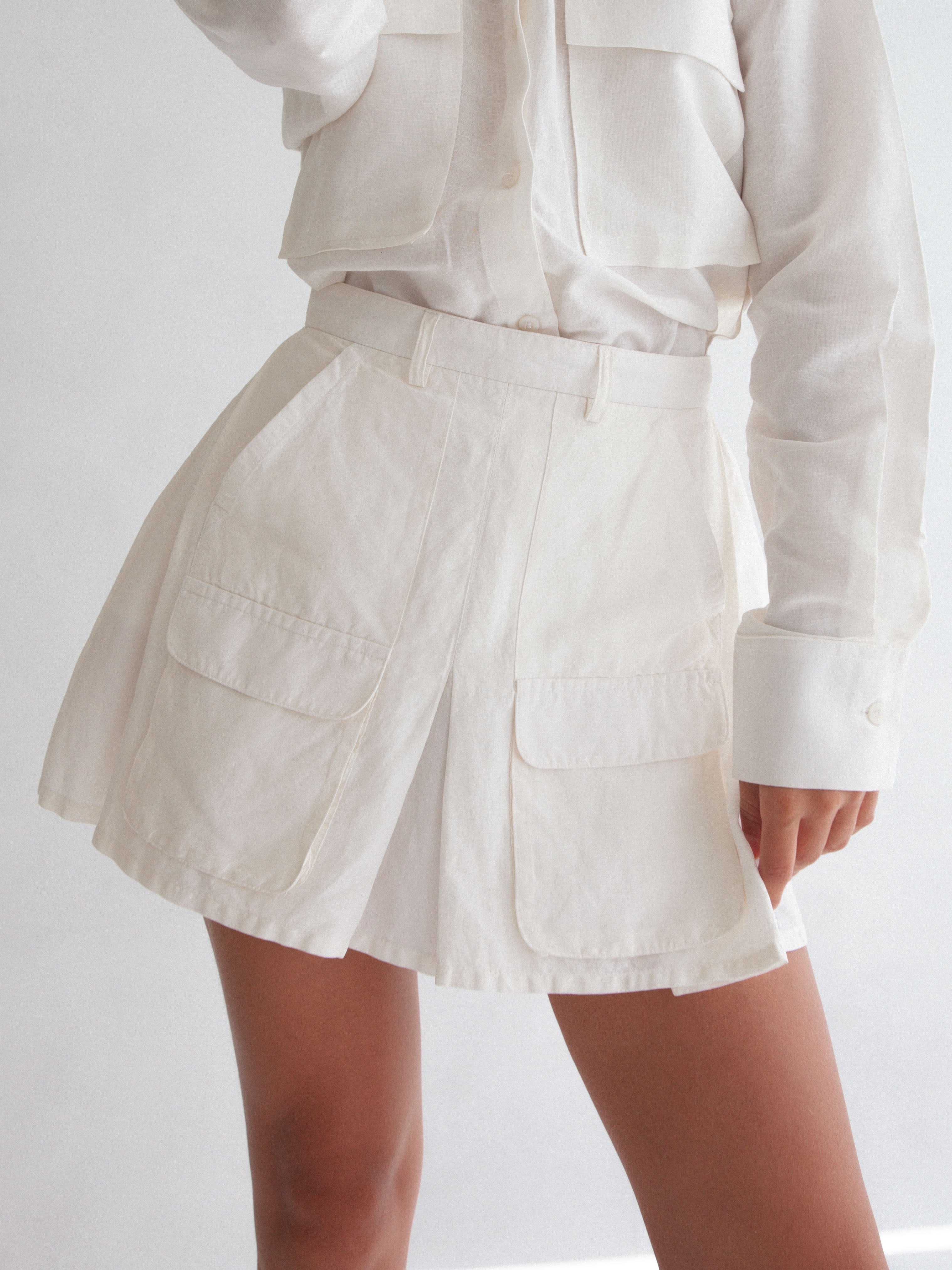 SIENNA SKIRT NATURAL WHITE