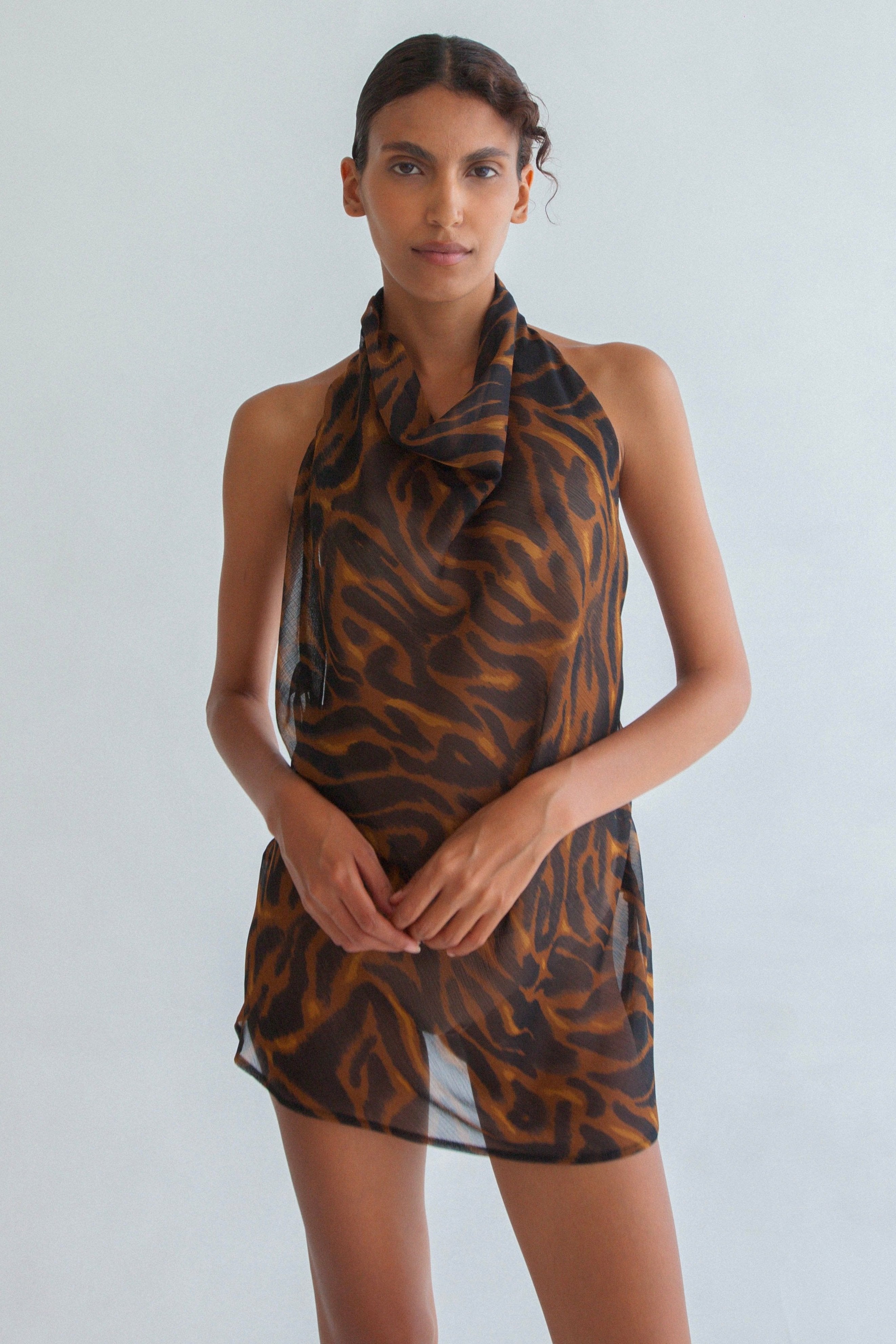 MINI LOREN DRESS JUNGLE PRINT