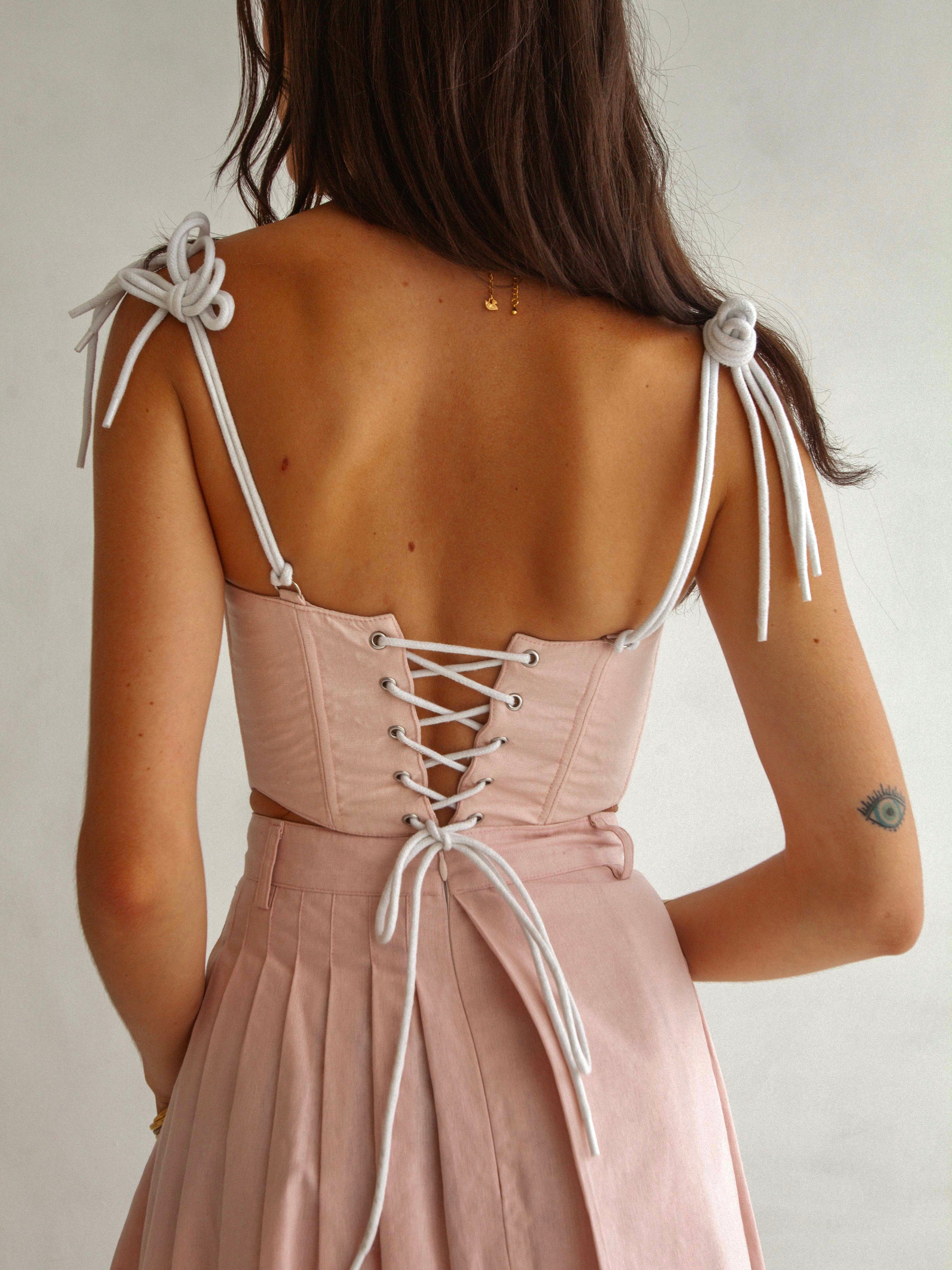 DITA CORSET PALE PINK