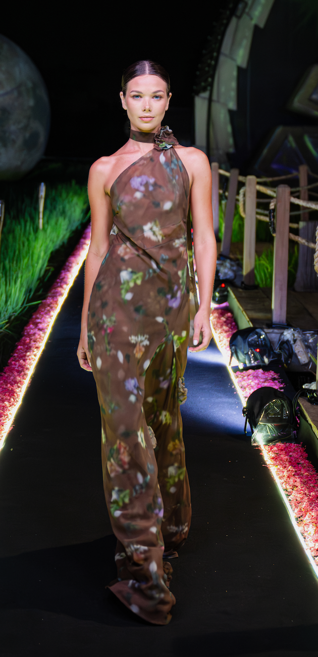 ANDERSON GOWN WARM BOTANICALS